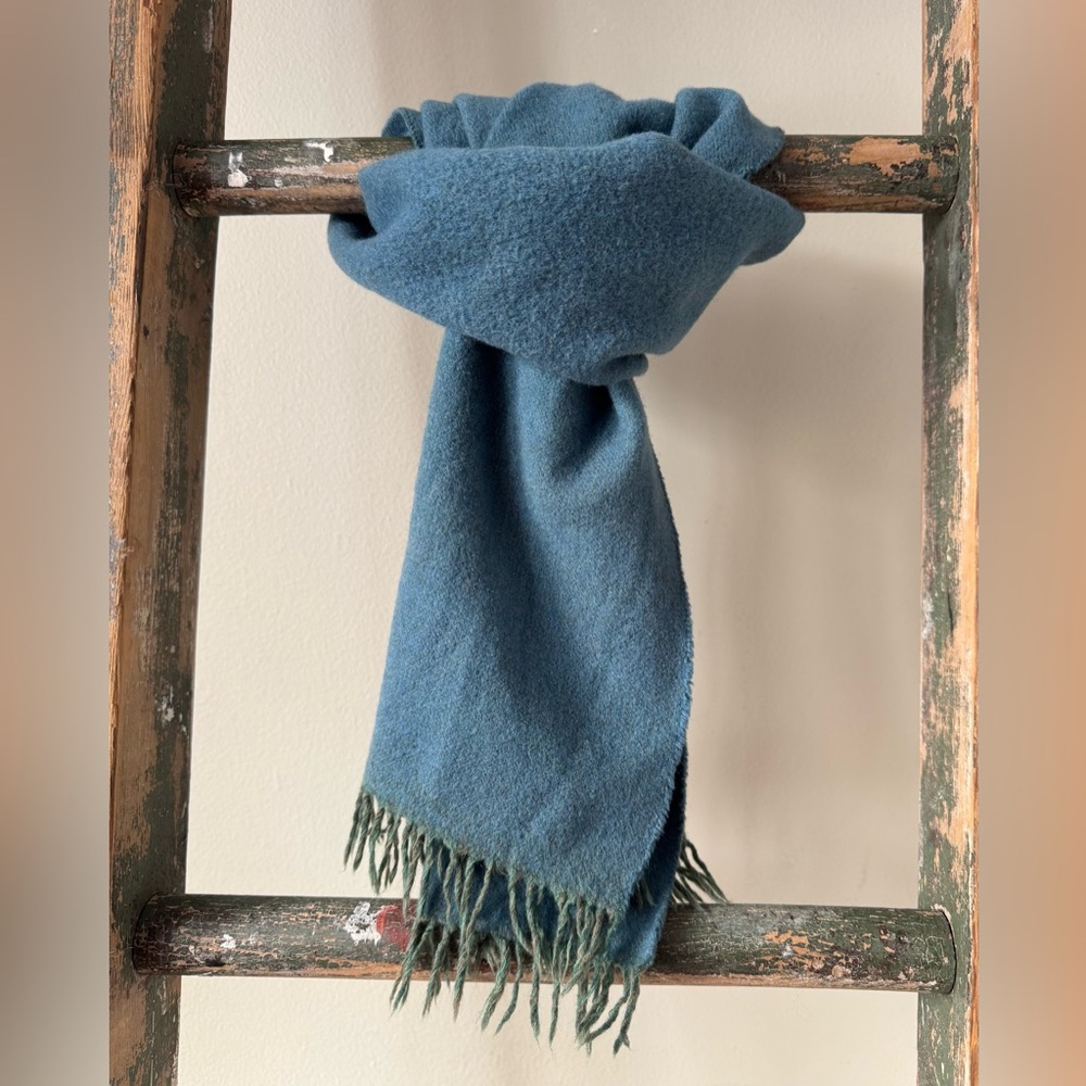 Men’s Fine Cashmere Wool Blend Scarf - Picture 4 of 8